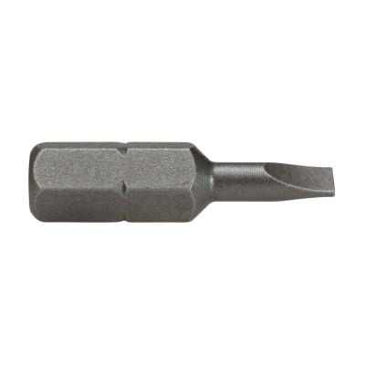 APEX Hex Insert Bits, 1/4 in Drive, 1 in Long, Slotted 1/4 in
