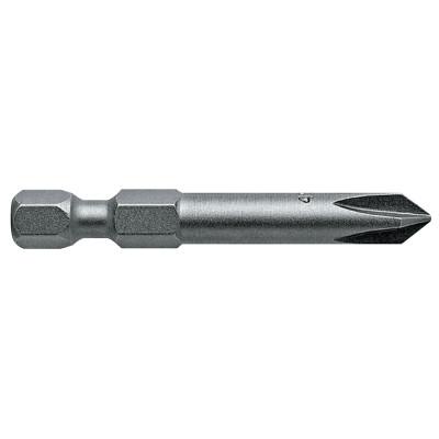 APEX Phillips Power Bits, #2, 1/4 in Hex Power Drive Shank, 3 1/2 in