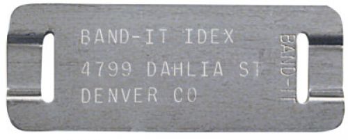 ID Tag for use with ID Tag Imprinter