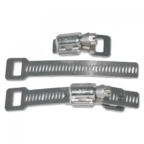 Scru-Band Clamp Sets, 3/8 in, Worm Drive, Stainless Steel
