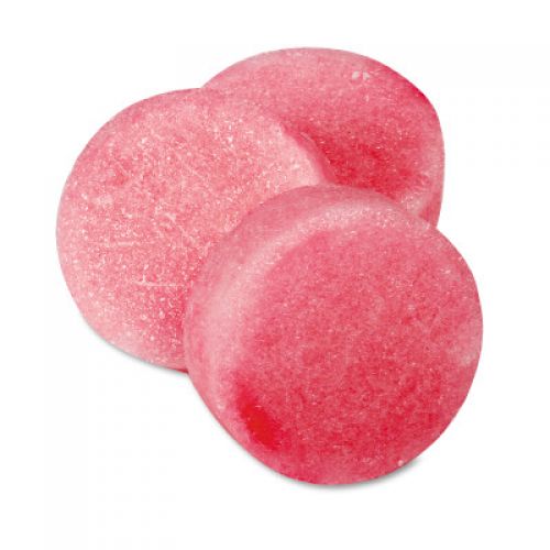 Urinal Deodorizer Block, Cherry Fragrance, Red