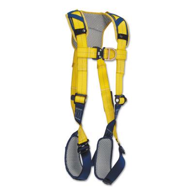Delta Comfort Vest-Style Climbing Harnesses, Front/Back D-Rings, X-Large, Q.C.