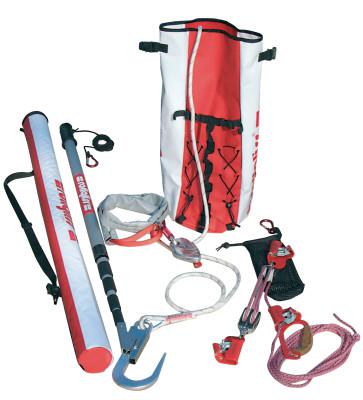 Rollgliss Rope Rescue Systems, 33 ft, Carabiner; Anchorage Strap; Extension