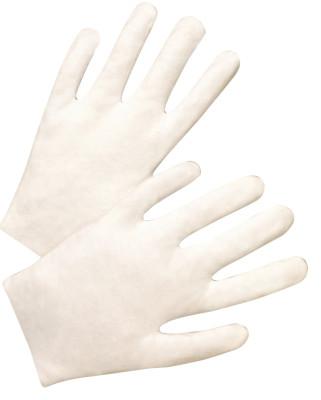 White Cotton Inspector Gloves Heavy Weight #805W Dozen Pair 