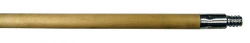 Wooden Broom Handle, Hardwood w/Metal Tip, 60 in x 15/16 in dia
