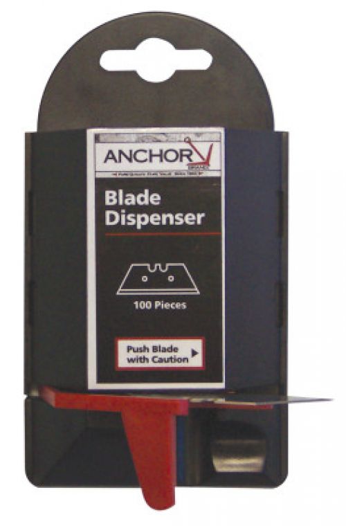 Blade Dispenser Container, 5.5 in L, Steel