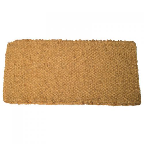 Coco Mat, 48 in Long, 36 in Wide, Natural Tan