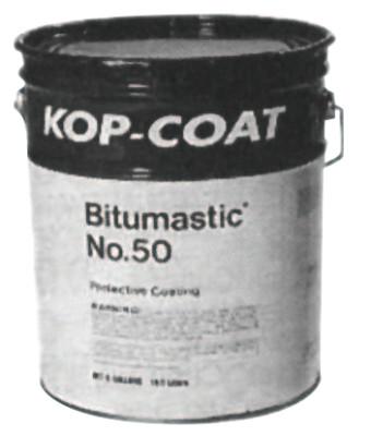Bitumastic No. 50 Coating, 5 gal, Black