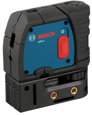 BOSCH POWER TOOLS 3-Point Self-Leveling Alignment Lasers, 4 1/8 in, 100 ft Range