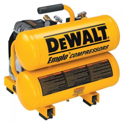 AIR COMPRESSOR 2 HP 4 GAL HAND CARRY TWIN TANK
