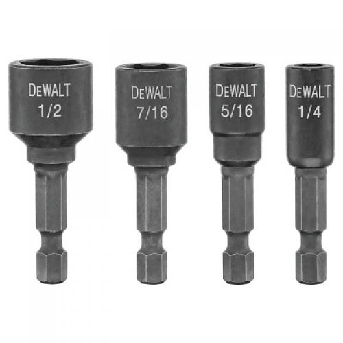 IMPACT READY Nut Drivers, 1/2 in, 1/4 in, 3/8 in, 5/16 in, 7/16 in