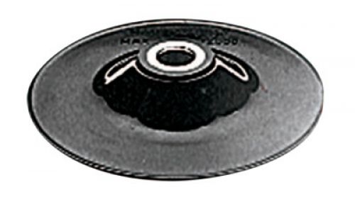 Rubber Backing Pad, 4-1/2 in Dia., 5/8 in - 11 in