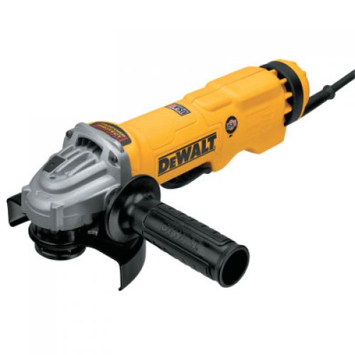 High Performance Angle Grinder with E-Clutch, 4.5 to 5 in dia, 9,000 RPM, Paddle, No Lock On