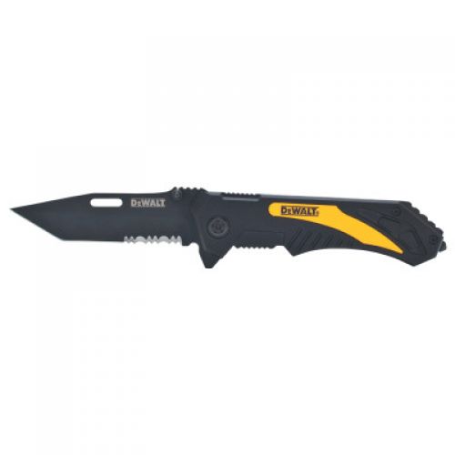 Folding Pocket Knives, 7 in, Stainless Steel, Yellow/Black