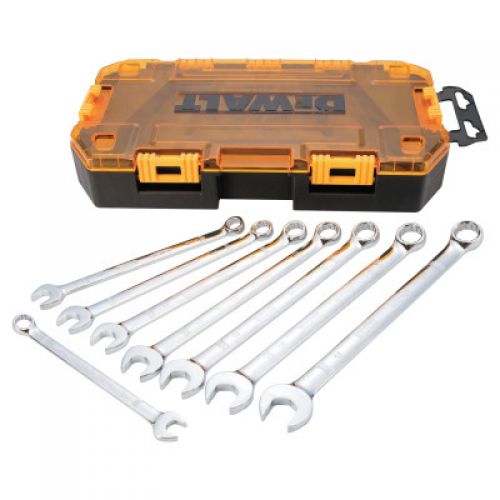 8 Piece Combination Wrench Sets, 10-17 mm Drive
