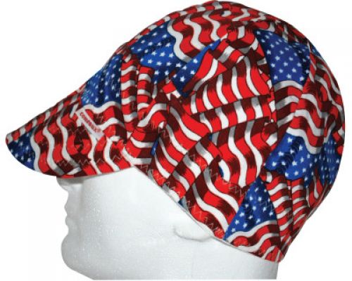 Deep Round Crown Cap, One Size Fits All, Stars & Stripes