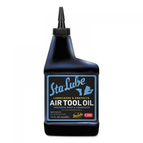 CRC Air Tool Oils, Bottle, 15 oz