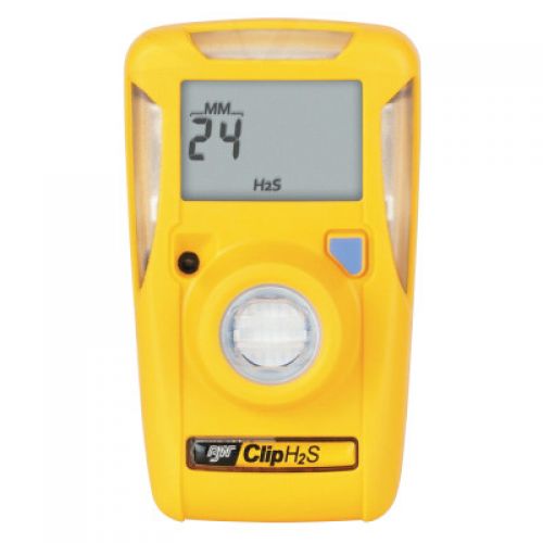 BW Clip Single-Gas Detector, Carbon Monoxide, Surecell, 50-200 ppm Alarm Setting