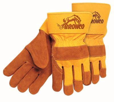 Premium Side Split Cow Gloves, Large, Select A Side Leather
