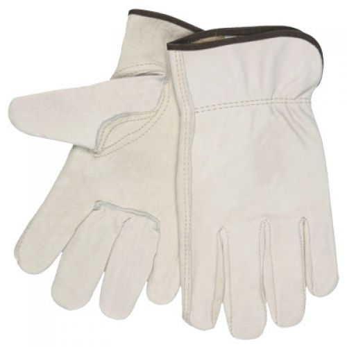 Unlined Drivers Gloves, Select Grade Cowhide 2X-Large, Keystone Thumb, Beige