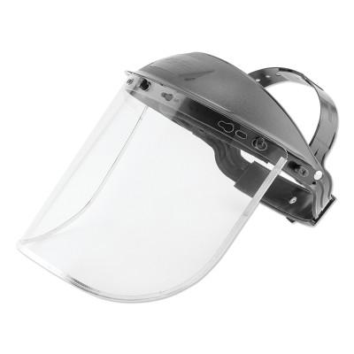 HDG10 Face Shield Headgear, Model K, Clear, Acetate, 12 in x 8 in