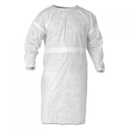 KleenGuard A20 Breathable Particle Protection Aprons, 12.937 X 19 3/8 in, White