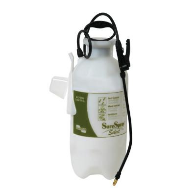 CHAPIN SureSprayÂ™ Select Sprayer, 3 gal, 14 in Extension, Adjustable Brass Nozzle