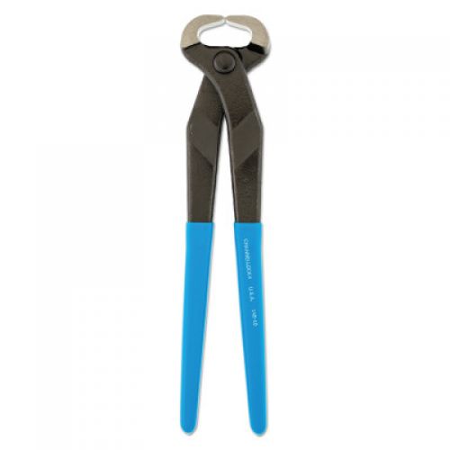 Cutting Pliers-Nippers, 10 in, Polish, Plastic-Dipped Grip