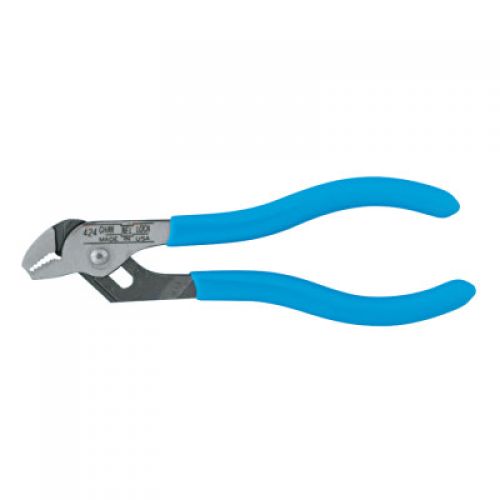 Straight Jaw Tongue and Groove Pliers, 4 1/2 in, Straight, 3 Adj.