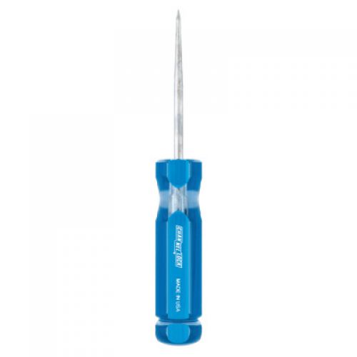 Professional Round Awl Screwdriver, 3 in, Blue