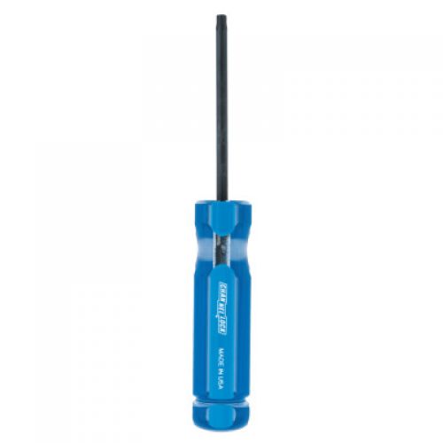 Professional Torx Screwdriver, T25 Tip, 6 7/10 in Long, Black Oxide, Blue Handle