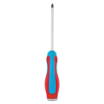 CHANNELLOCK Code Blue Phillips Screwdrivers, 8 1/4 in Long, Blue/Red