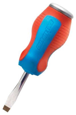 CHANNELLOCK Code Blue Slotted Screwdriver, 1/4 in, 4 in Overall L