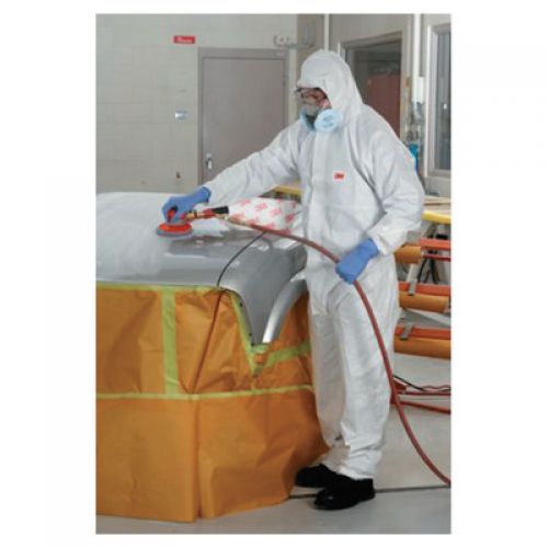 Disposable Protective Coverall 4510 Series, White, 2X-Large