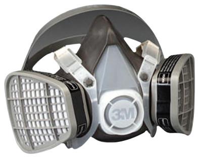 5000 Series Half Facepiece Respirators, Large, Organic Vapors ...