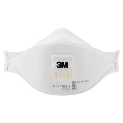 3M™ Aura™ Particulate Respirator 9211+/37193(AAD), N95 120 EA/Case