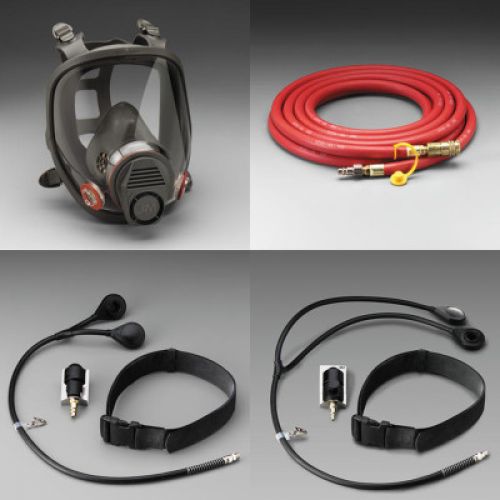 Tight Fitting Respirator Accessories, Dual Airline Front-Mounted Adapter Kit