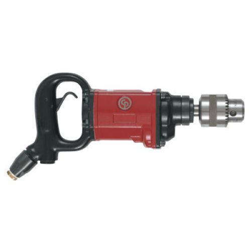 D-Handle Industrial Drills, 5/8 in Chuck, 1 hp, 800 rpm