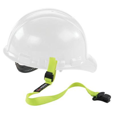Squids 3155 Elastic Hard Hat Lanyards w/ Clamps, 14.5 in, Quick Connect Clamp