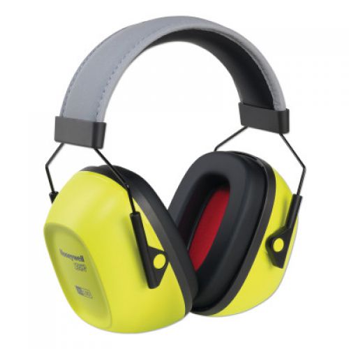 VeriShield 100 Series Passive Earmuffs, VS130HV, 30 NRR, Hi-Viz Yellow