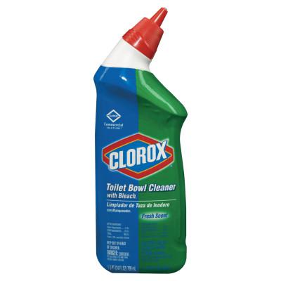 Toilet Bowl Cleaner with Bleach, Fresh Scent, Bottle