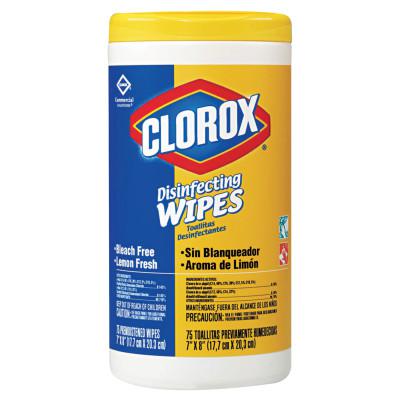 CLOROX Clorox Disinfectant Wipes, Lemon Scent, 35 Count