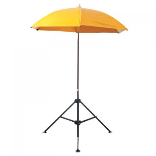 Heavy Duty Umbrella, 6-1/2 ft H, Yellow, Vinyl