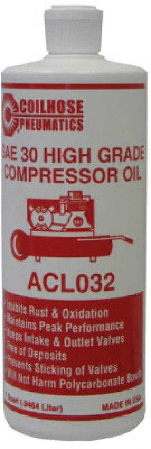 Air Compressor Oils, 32 oz, Bottle