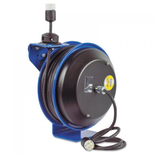 EZ-Coil Power Cord Reels, 16/3 AWG, 13 A, 50 ft