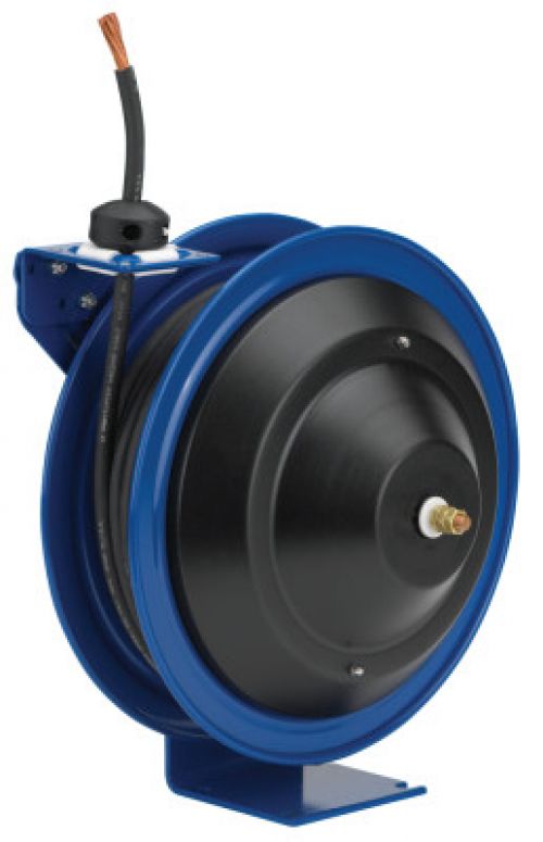 Spring Driven Welding Cable Reels, 50 ft, 350 A