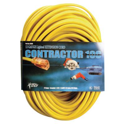 SOUTHWIRE Vinyl Extension Cord, 100 ft, 1 Outlet