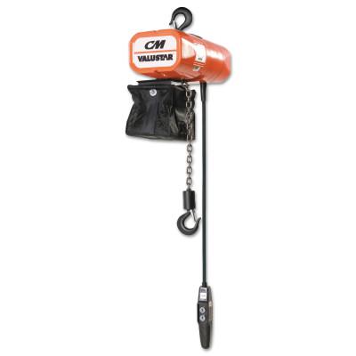 Valustar Electric Chain Hoist, 1 Ton Capacity, 10 ft Lifting Height