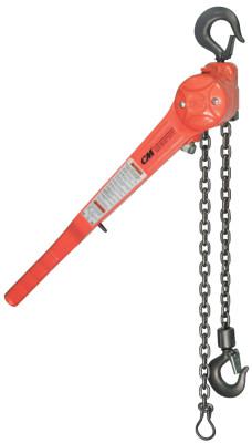 Series 640 Long Handle Pullers, 3/4 Tons Capacity, 15 ft Lifting Height