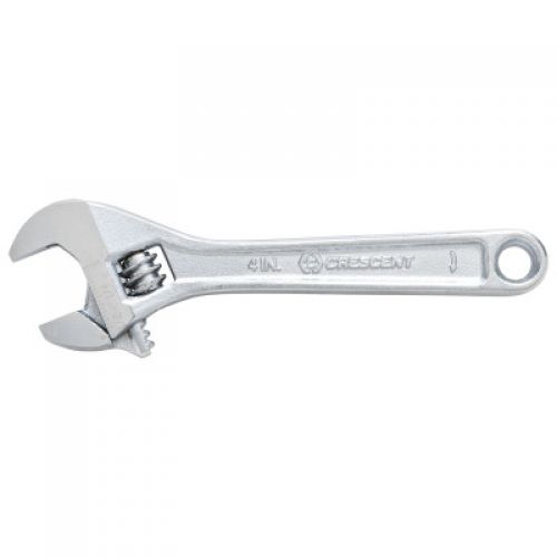 Adjustable Chrome Wrench, 12 in Long, 1-1/2 in Opening